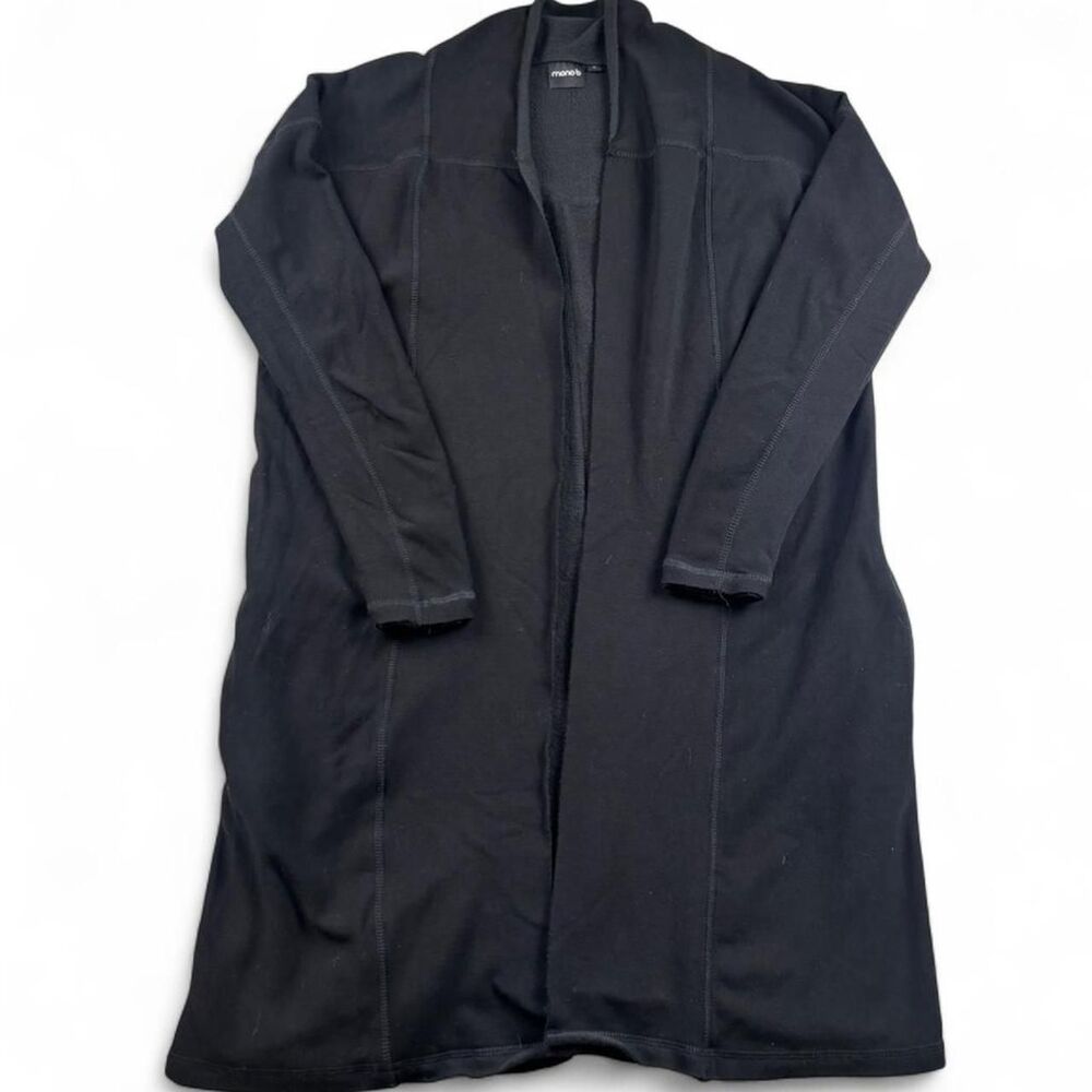 Mono B Black Long Sleeve Athleisure Cardigan – Women’s Size Small